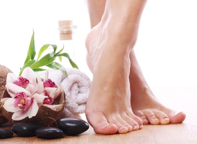 zdravé nohy po liečbe plesňovej infekcie